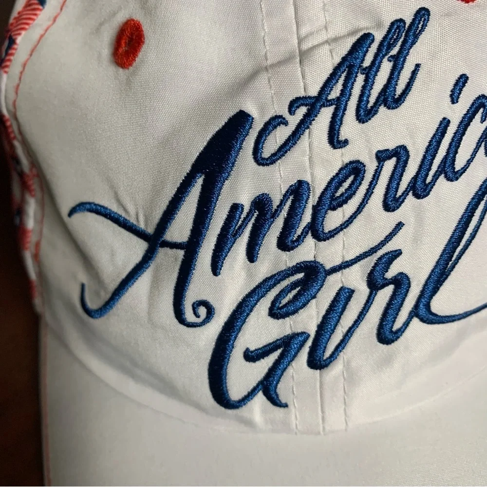 Disney Parks Minnie Mouse All American Girl Baseball Hat